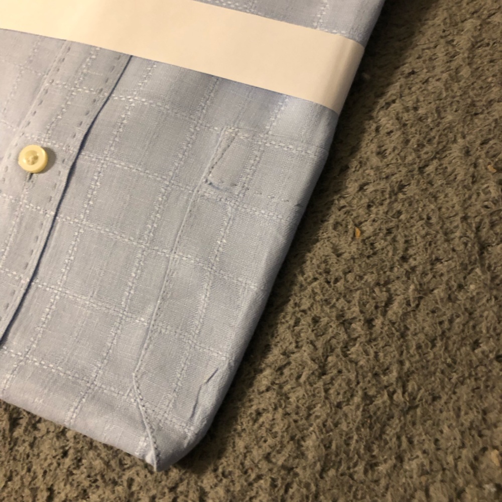 🔥🔥Tommy Bahama Sky Blue Dress Shirt - Picture 4 of 7